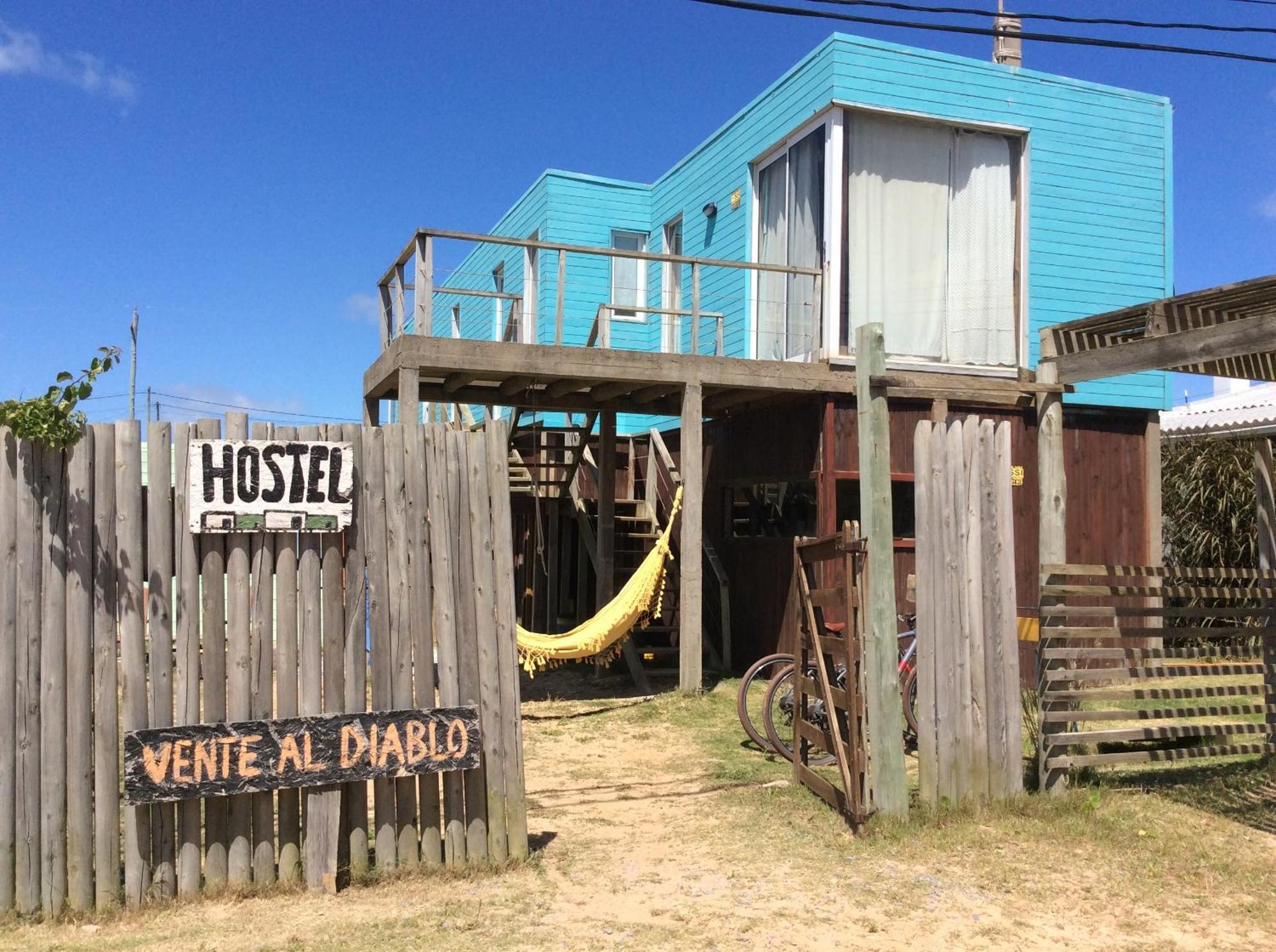 Hostel Vente Al Diablo Пунта-дель-Дьябло Экстерьер фото